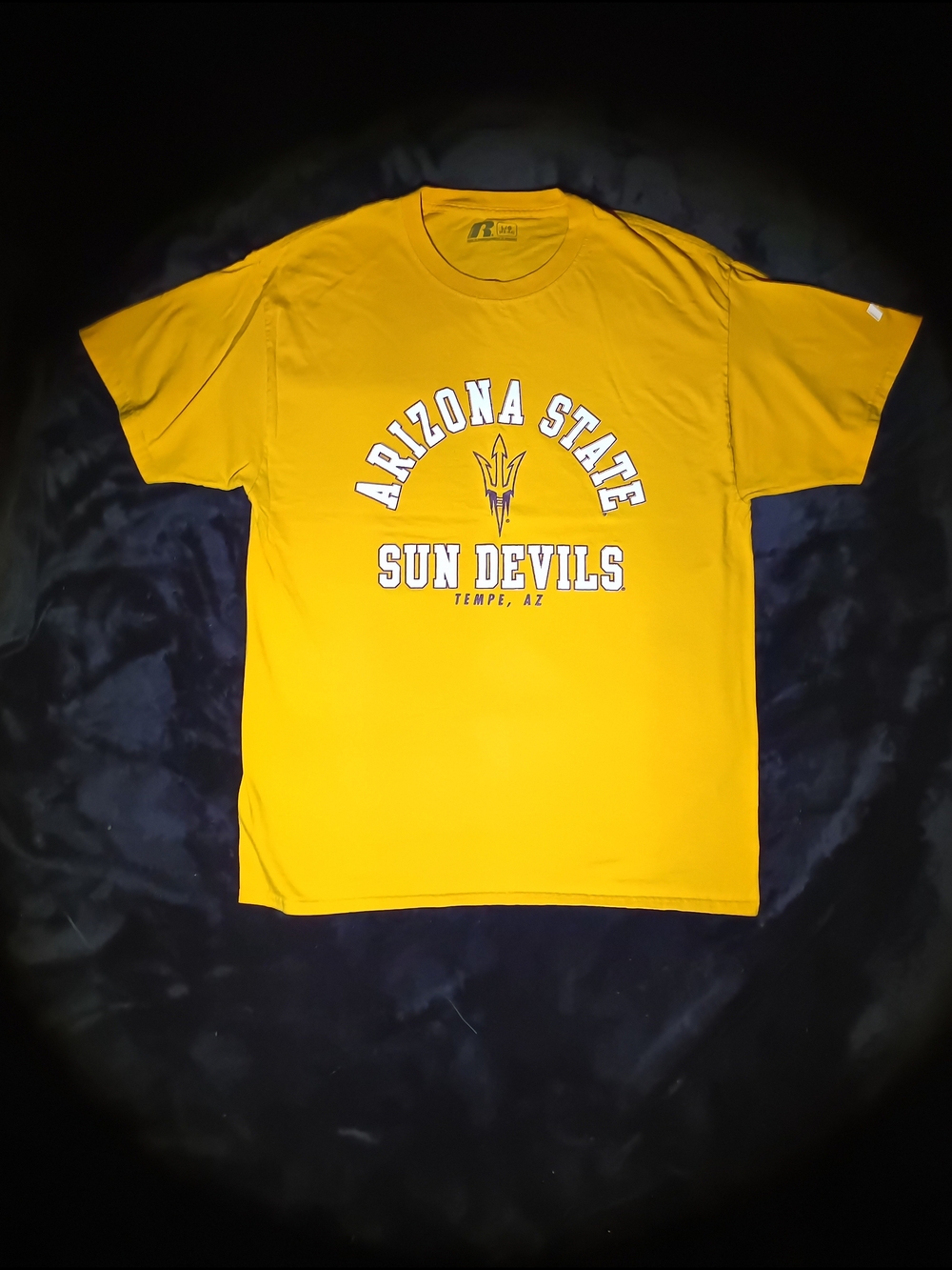 Arizona State Sun Devils Gold Graphic Tee